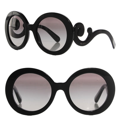 Prada Baroque Sunglasses SPR 27N Black 1 of 6