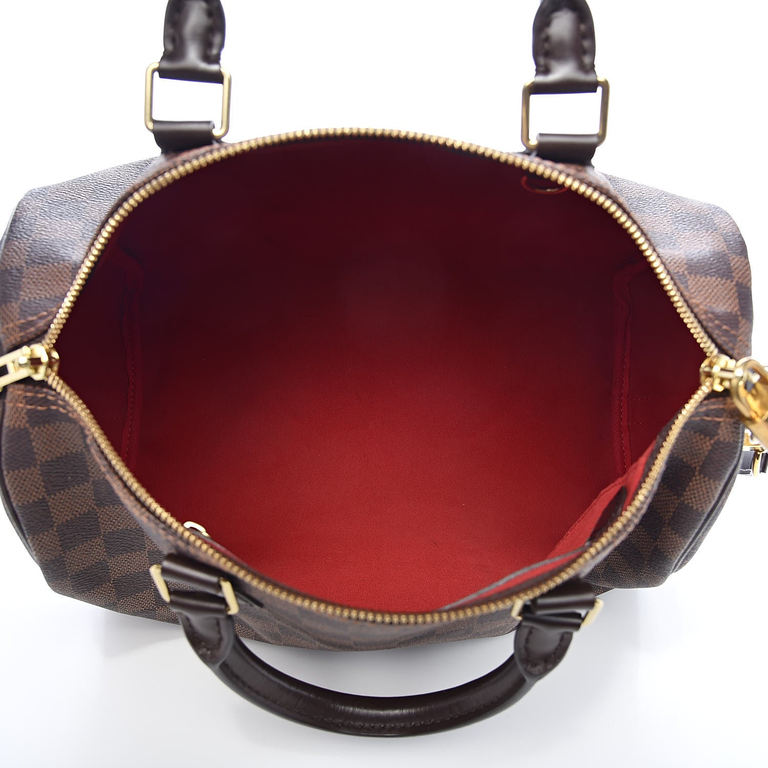 Louis Vuitton Damier Ebene Speedy Bandouliere 30 5 of 13