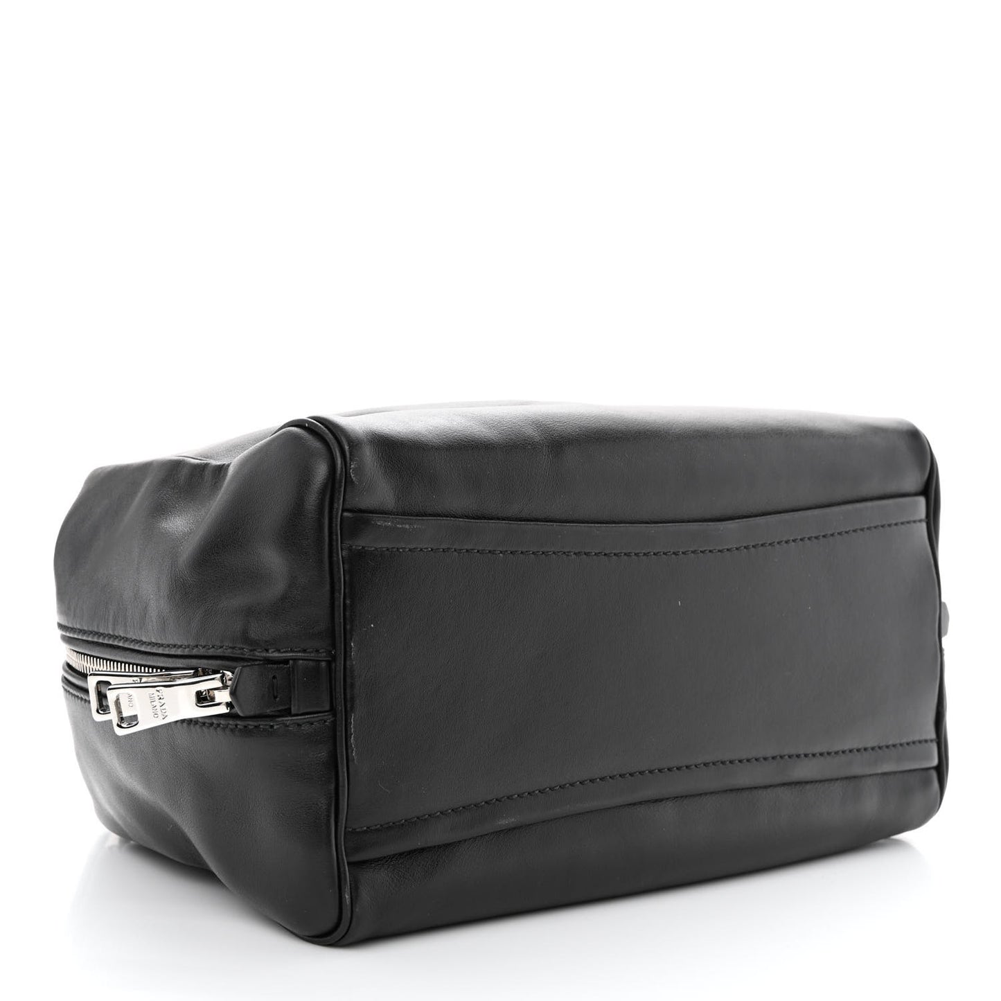 Soft Calf Medium Inside Tote Black Mughetto