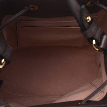 Gucci GG Supreme Monogram Web Small Ophidia Bucket Bag Brown 5 of 15