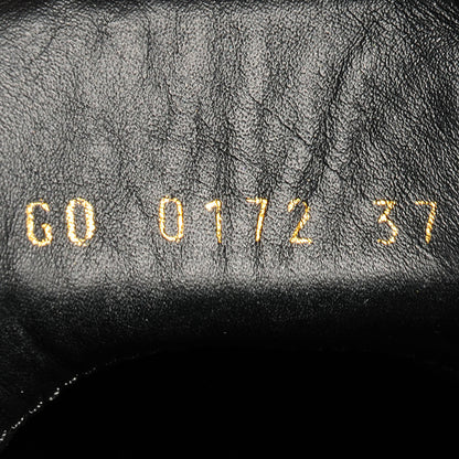 Louis Vuitton Suede Fold Over Sneakers 37 Black 7 of 8
