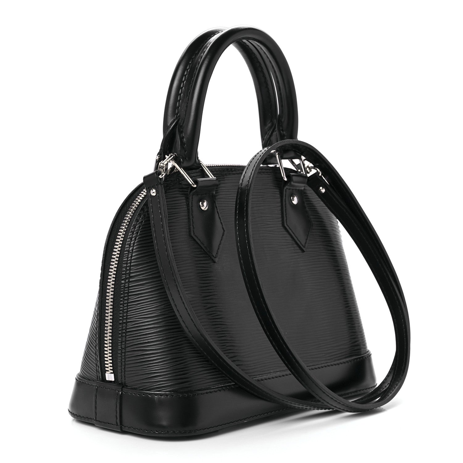 Louis Vuitton Epi Alma BB Black 3 of 15