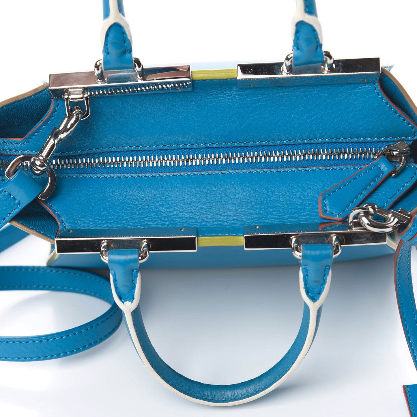 Vitello Dolce Mini 3jours Tote Blue Royal