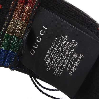 Gucci Metallic Crystal Embellished Webby Headband 57 Rainbow 4 of 4