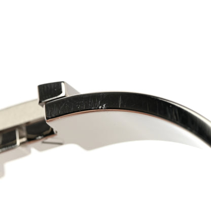 Hermes Matte Enamel Narrow Clic Clac HH Bracelet GM Black 5 of 6