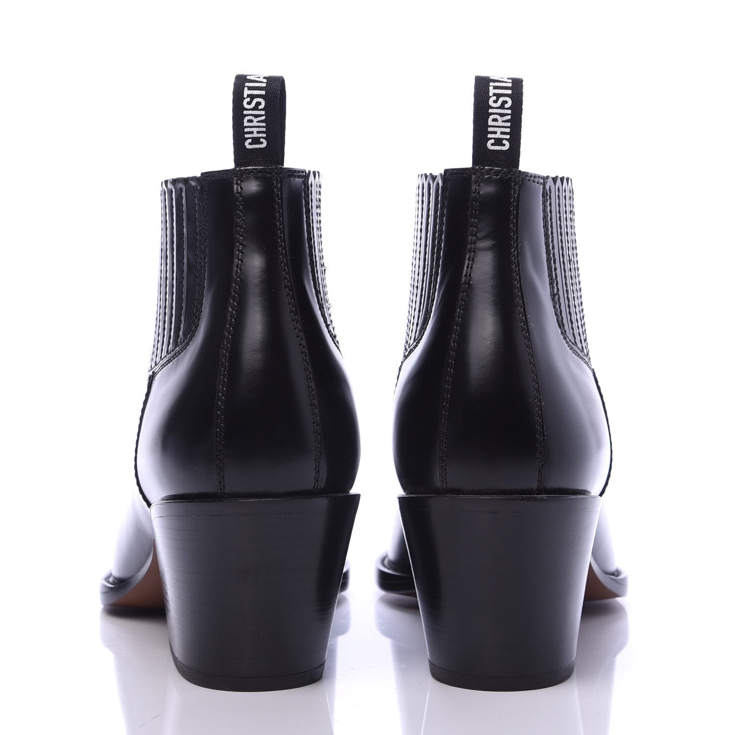 Matte Calfskin L.A. Ankle Boots 41 Black