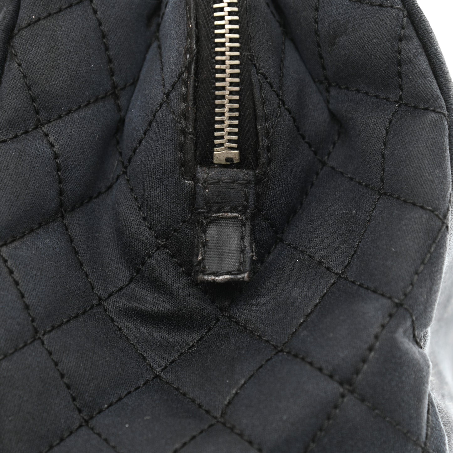 Canvas Lipstick Ligne Tote Black
