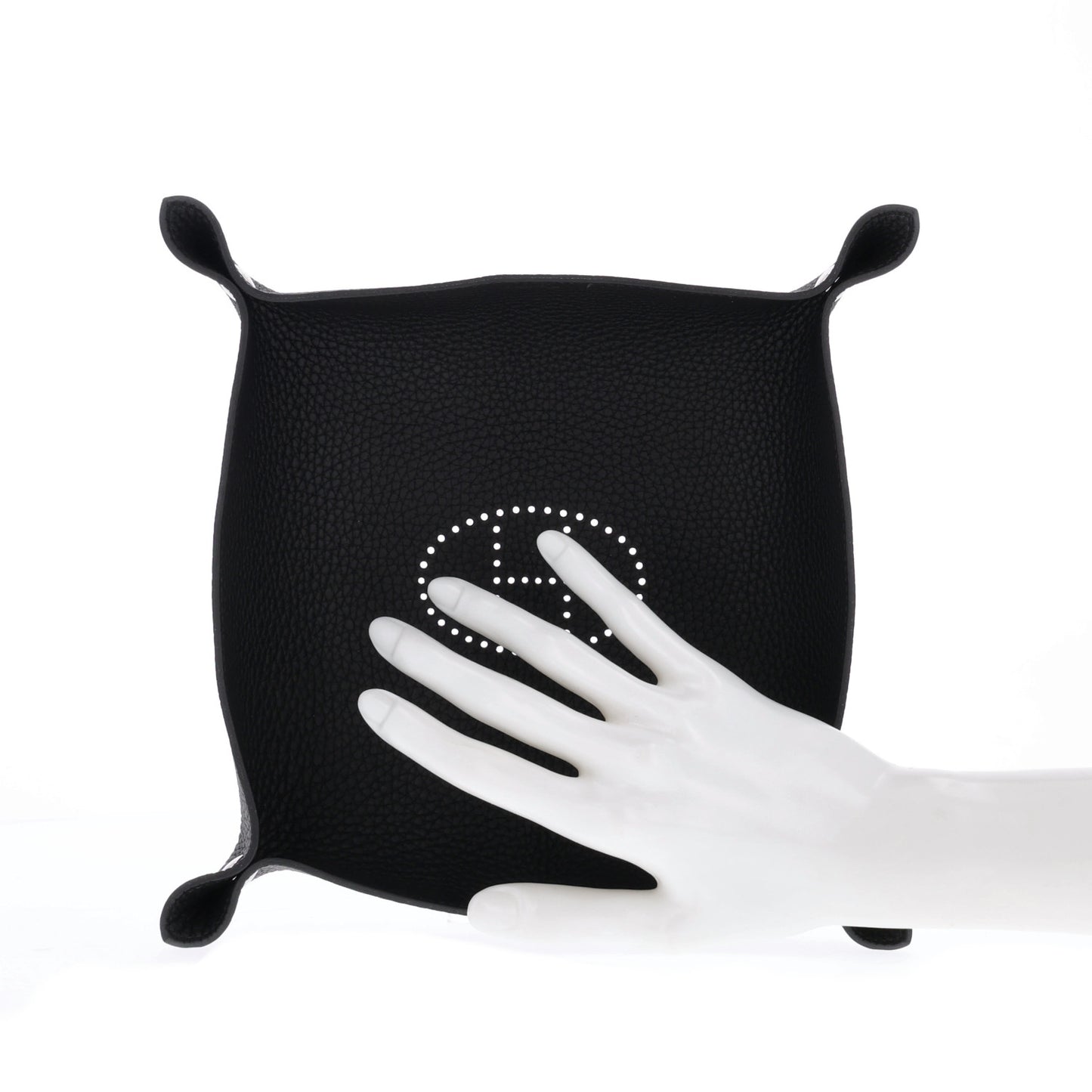 Taurillon Clemence Mises et Relances Change Tray Black
