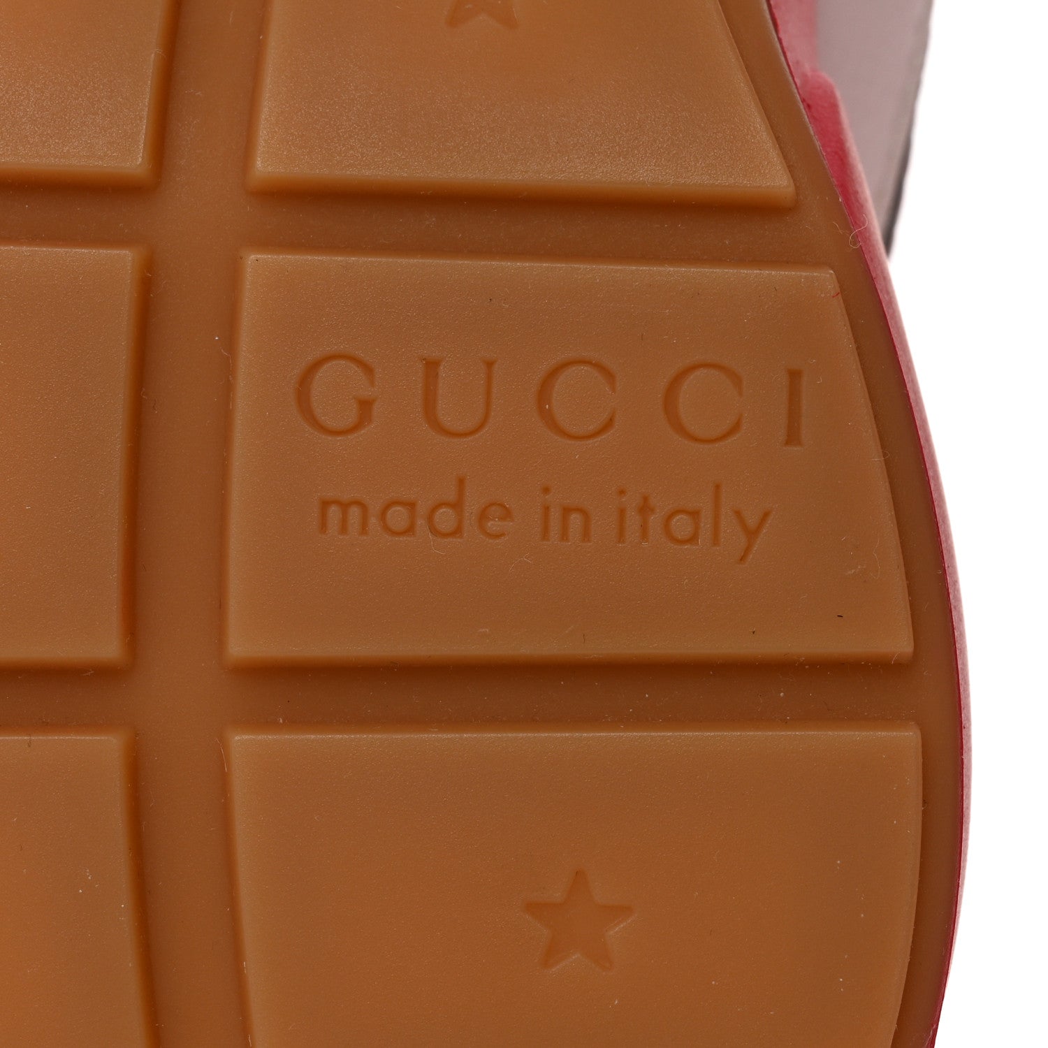 Gucci Lavaredo Eco Fabric Mesh Web Womens Rhyton Reflective Sneakers 36 Great White Green Red Silver 7 of 10