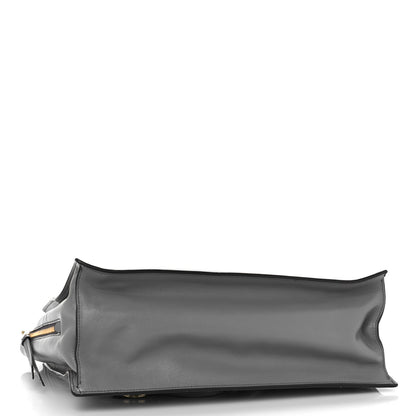 Prada Glace Calfskin Tote Argilla 4 of 8