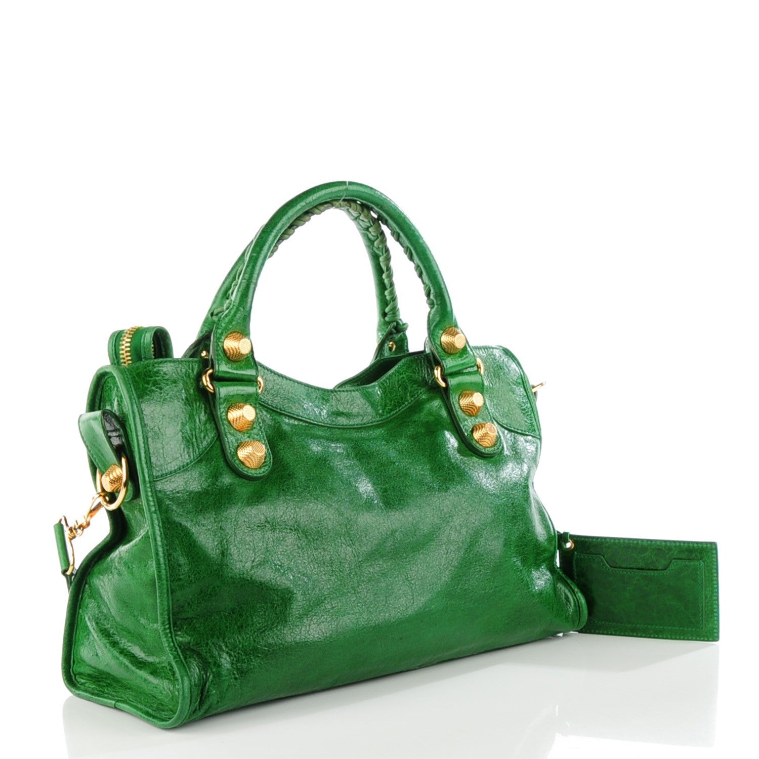 Balenciaga Chevre Giant 21 Gold Hardware City Vert Gazon 3 of 8