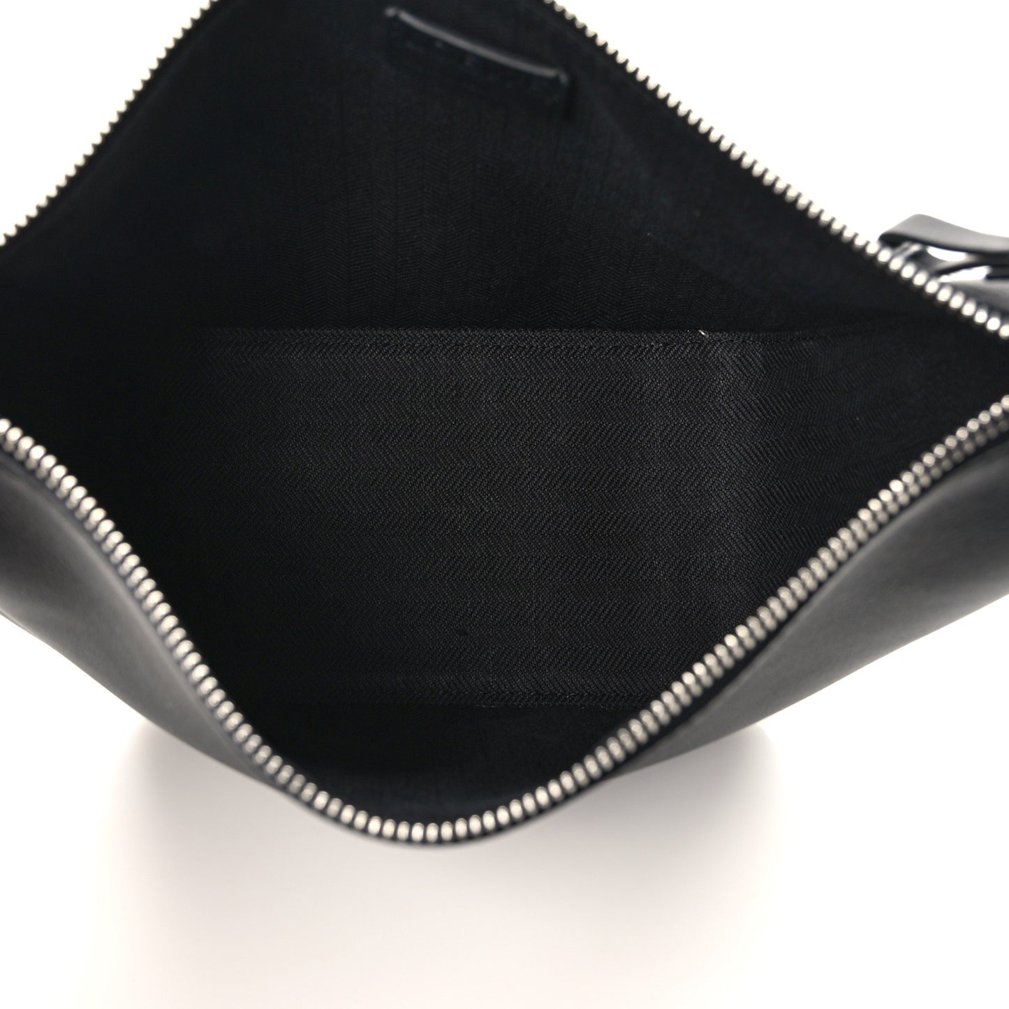 Calfskin Mini Hammock Hobo Black