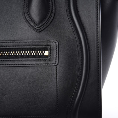 Celine Smooth Calfskin Micro Luggage Black 11 of 12
