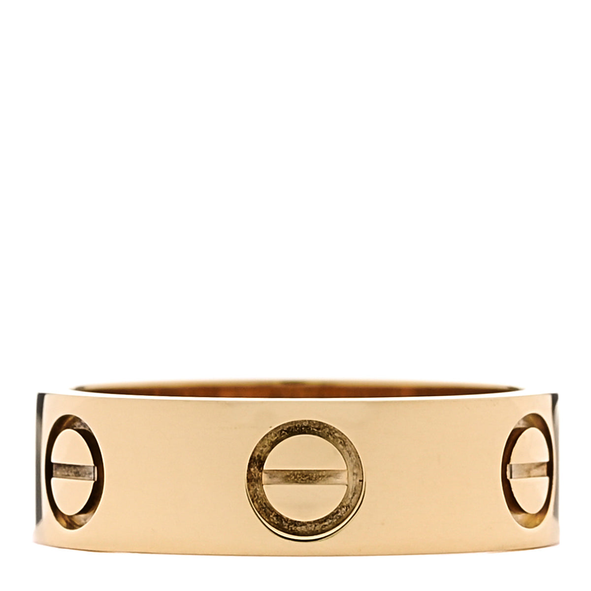 18K Yellow Gold 5.5mm LOVE Ring 50 5.25