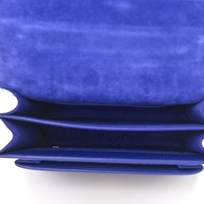 Saint Laurent Patent Small Monogram Sunset Royal Blue 5 of 10