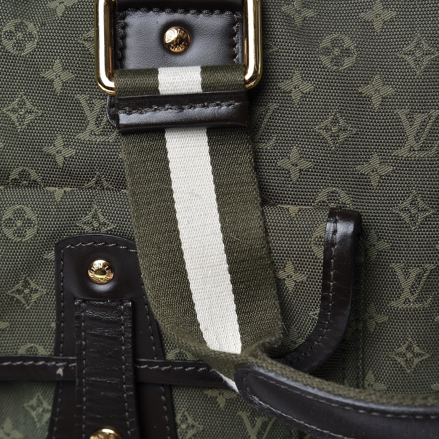Louis Vuitton Mini Monogram Sac Mary Kate 48H Kaki 7 of 15