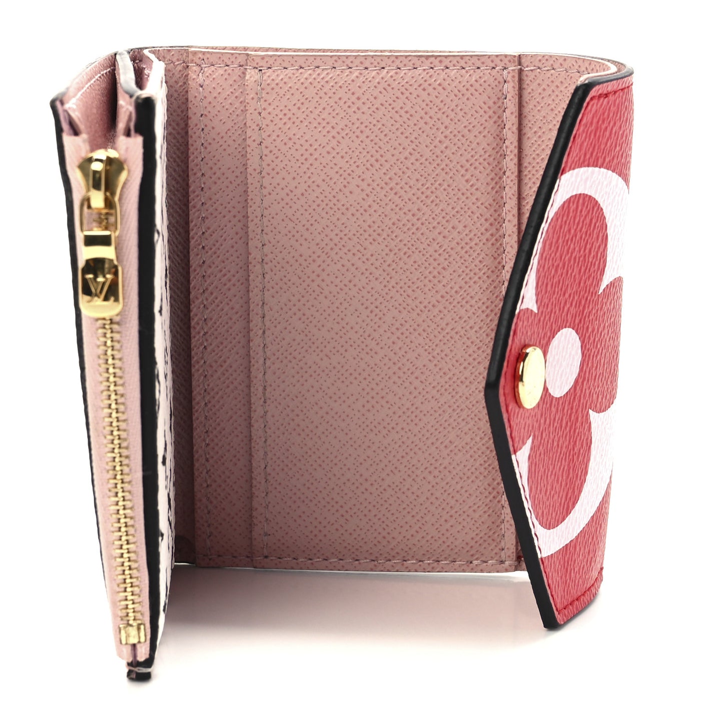 Monogram Giant Zoe Wallet Rouge Rose