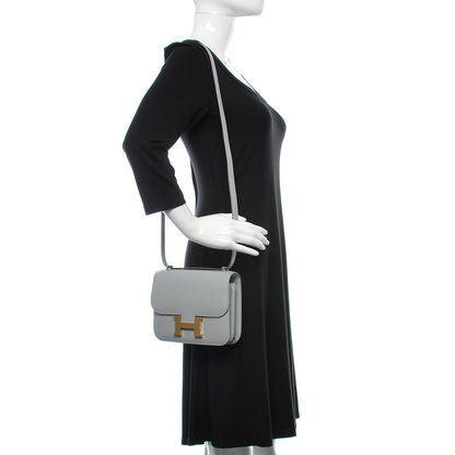 Hermes Epsom Constance 18 Bleu Glacier 2 of 21