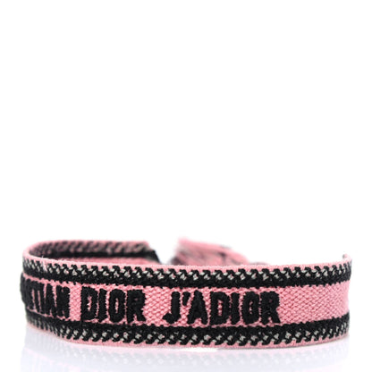 Christian Dior Woven Cotton J'Adior Friendship Bracelet Set 4 of 4