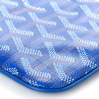 Goyard Goyardine Mini Senat Pochette Sky Blue 8 of 8