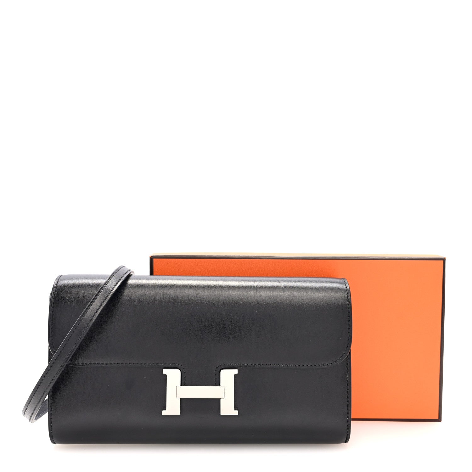 Hermes Box Constance Wallet To Go Black 11 of 11