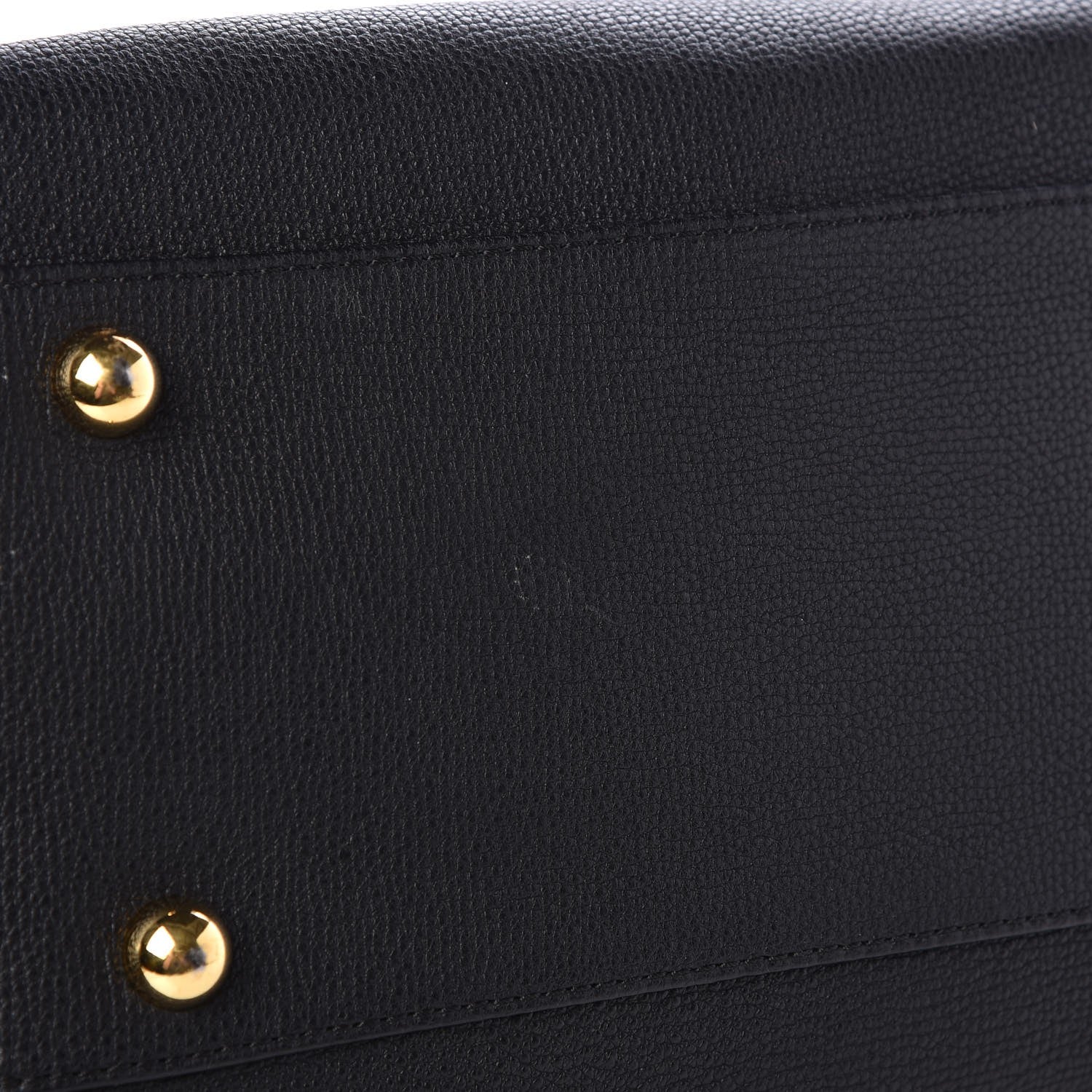 Burberry Grainy Calfskin House Check Small Canterbury Black 10 of 10