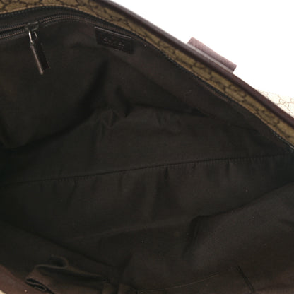 Gucci GG Plus Monogram Travel Bag Dark Brown 5 of 10