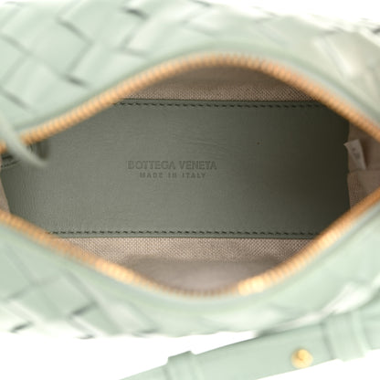 Bottega Veneta Nappa Intrecciato Loop Top Handle Camera Bag New Sauge 5 of 10