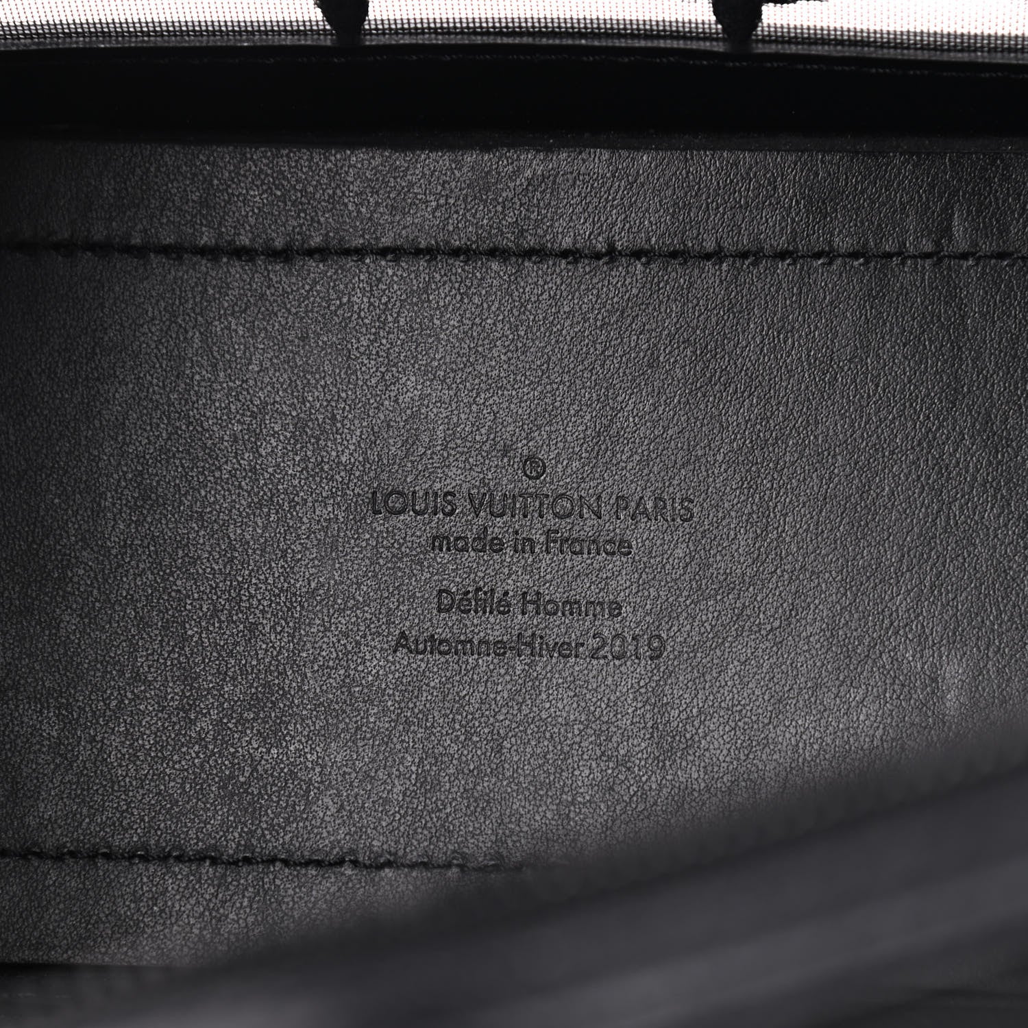 Louis Vuitton Monogram See Through Soft Trunk Black 9 of 9