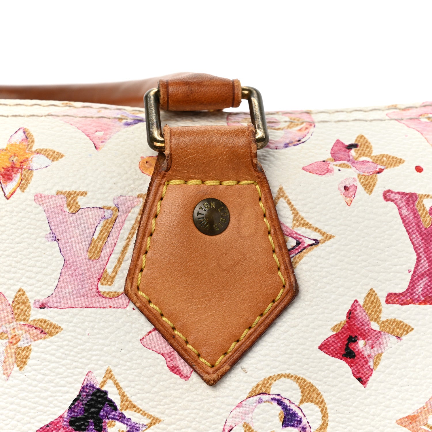 Louis Vuitton Watercolor Aquarelle Speedy 35 White 23 of 24