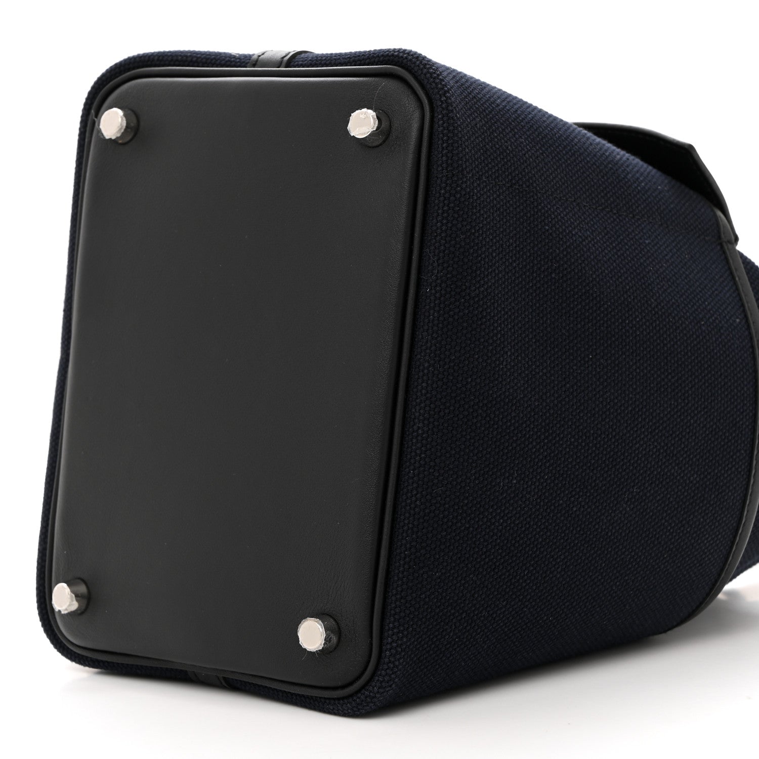 Hermes Toile Goeland Swift Cargo Picotin Lock 18 Bleu Marine Black 10 of 10