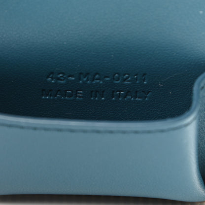 Christian Dior Grained Calfskin 30 Montaigne Airpods Case Deep Ocean 6 of 6