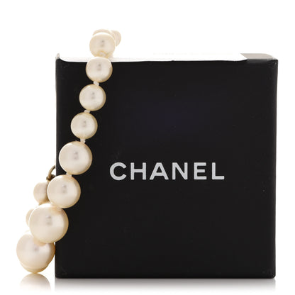 Chanel Pearl CC Bracelet Gold 5 of 5