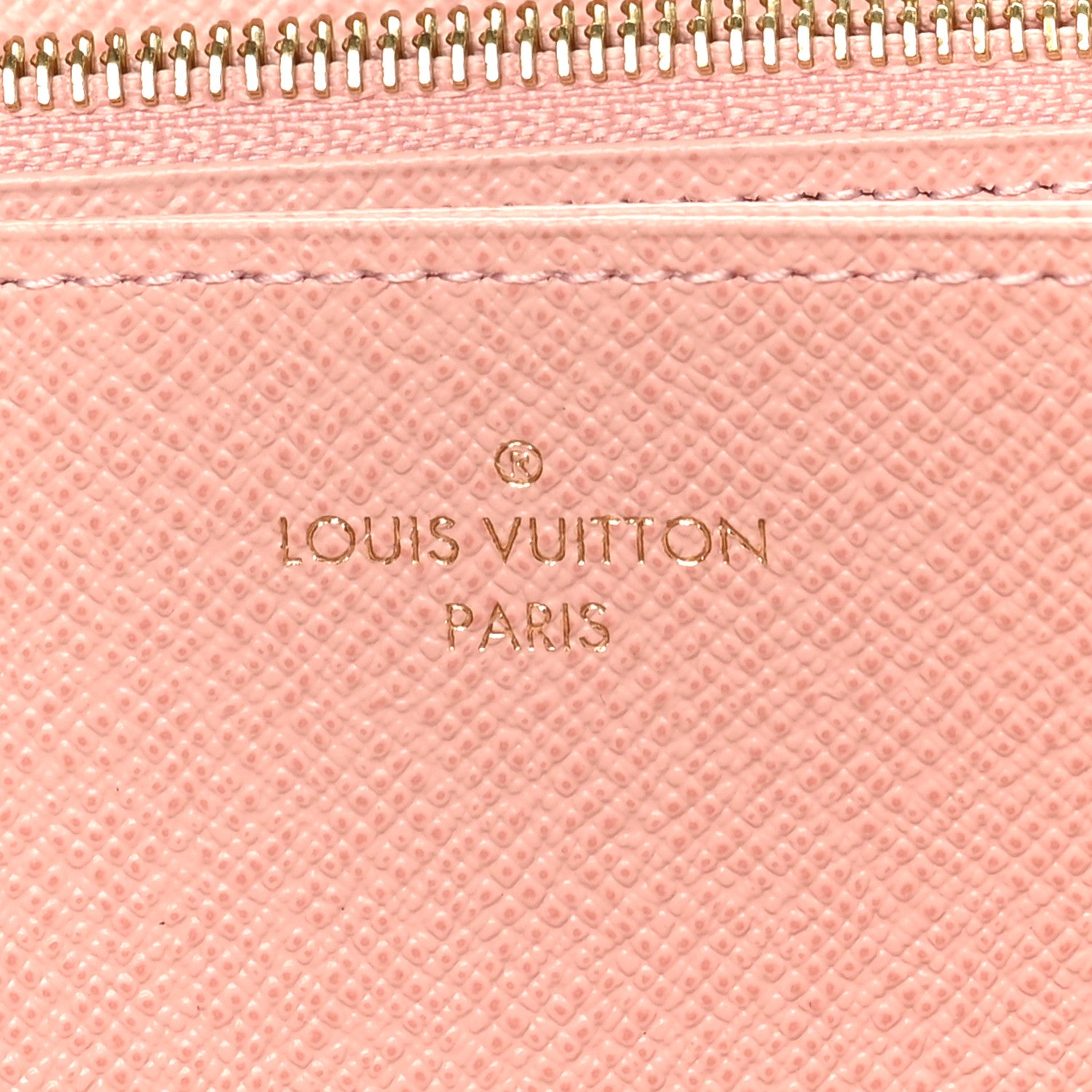 Louis Vuitton Damier Azur Zippy Wallet Rose Ballerine 6 of 8