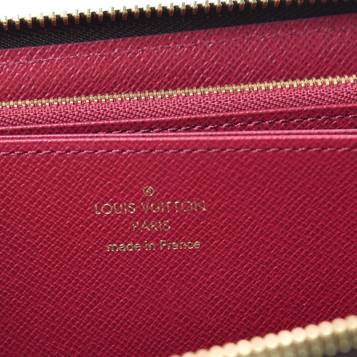 Louis Vuitton Monogram Zippy Wallet Fuchsia 6 of 7
