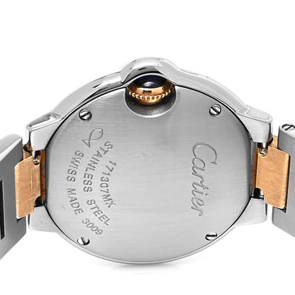 Cartier Stainless Steel 18K Yellow Gold 28mm Ballon Bleu De Cartier Quartz Watch 4 of 4