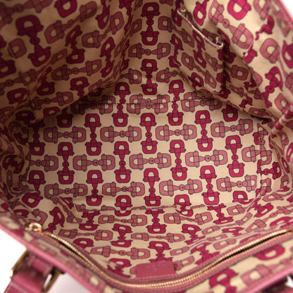 Gucci Monogram Large Jolicoeur Tote Pink 5 of 14