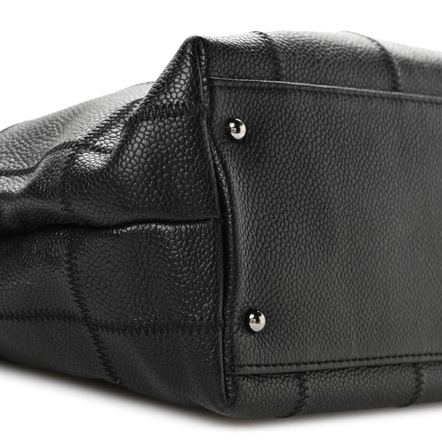 Chanel Caviar Quilted Chocolate Bar Tote Black 9 of 10