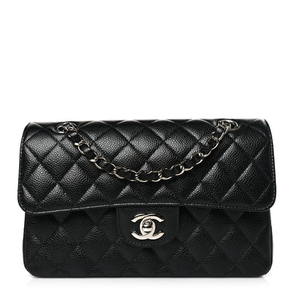 Chanel Caviar Quilted Small Double Flap Black 1 of 9