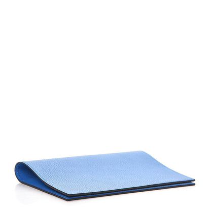 Hermes Evercolor MC2 Magellan Passport Holder Bleu Hydra 4 of 8