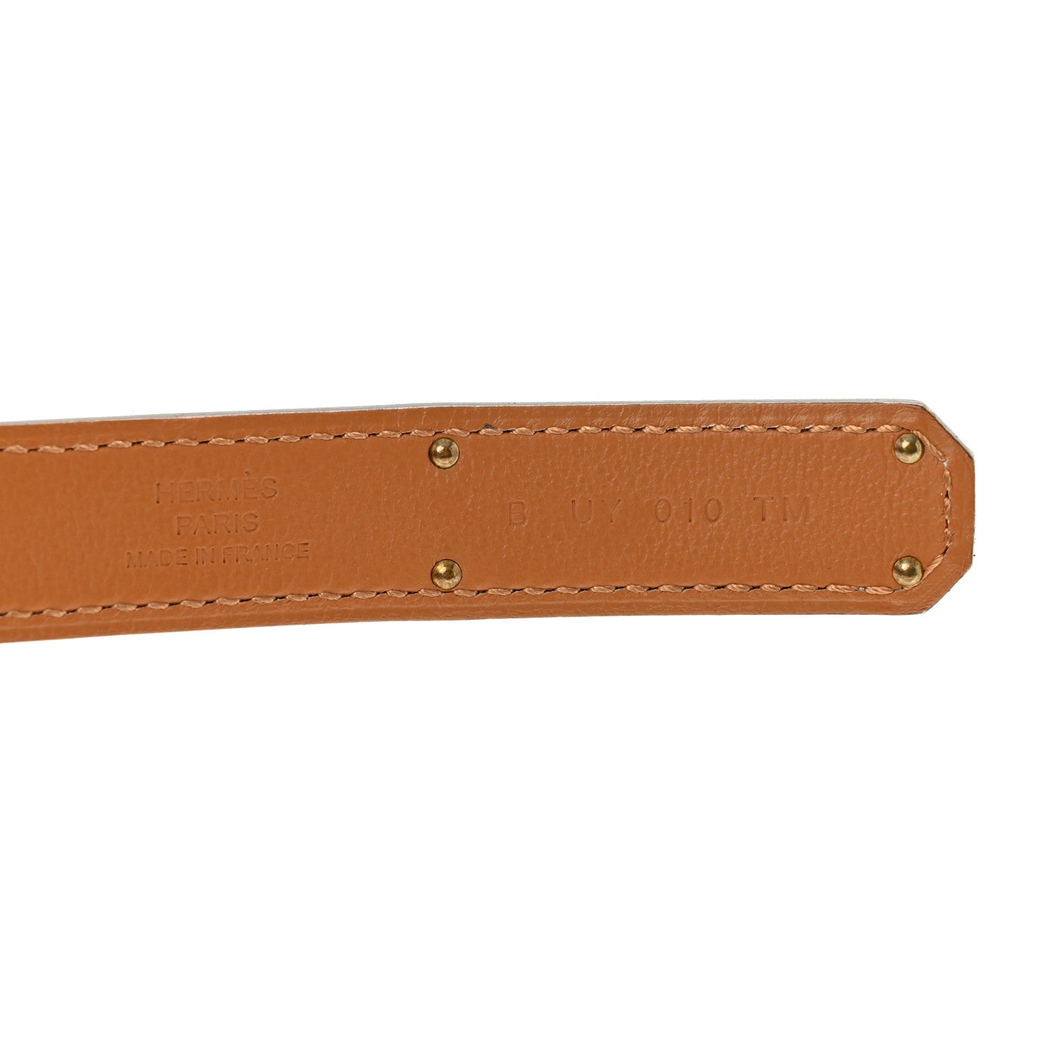 Hermes Epsom Kelly Belt Gold 3 of 3