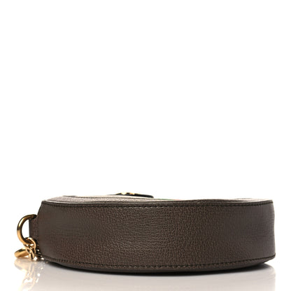 Gucci GG Supreme Monogram Web Mini Ophidia Round Shoulder Bag Brown 4 of 10