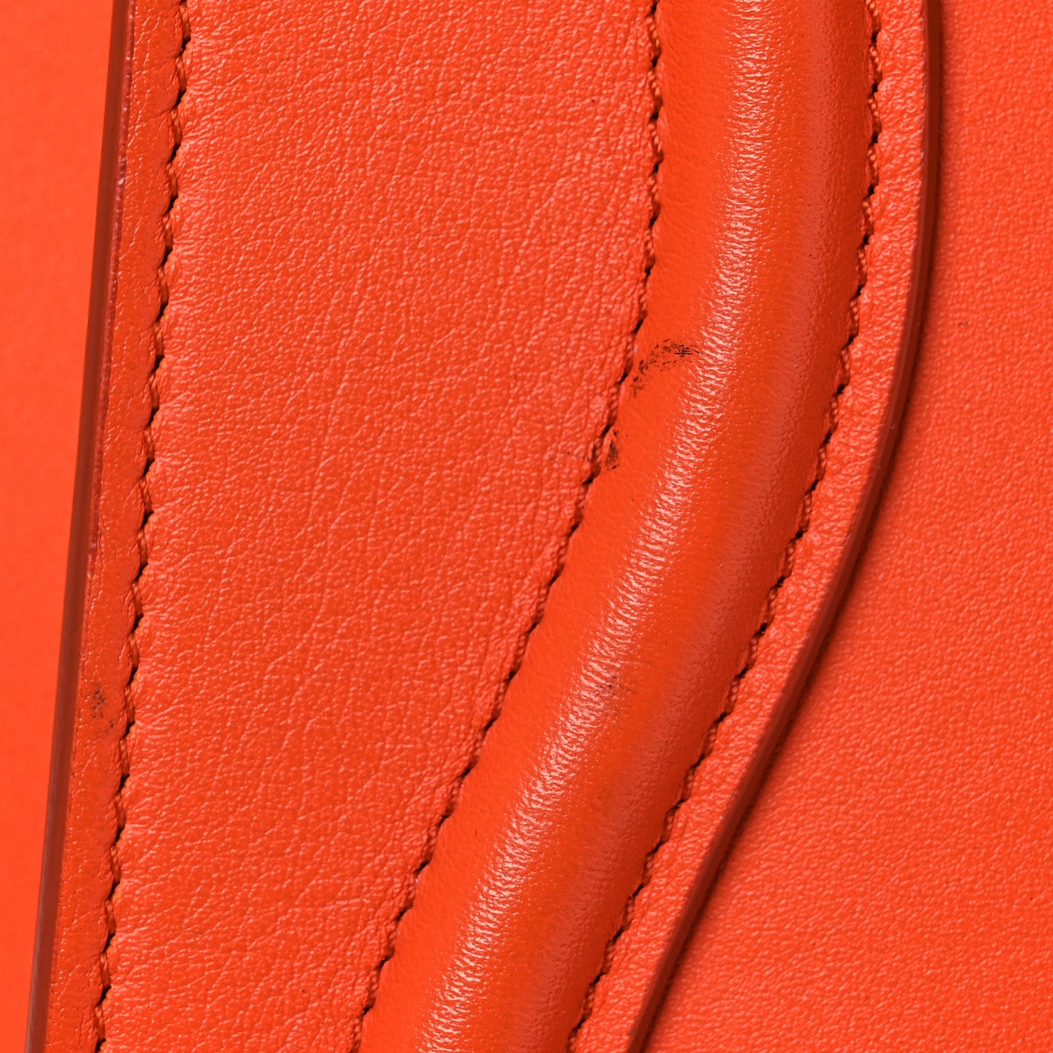 Celine Smooth Calfskin Mini Luggage  Bright Orange 17 of 18