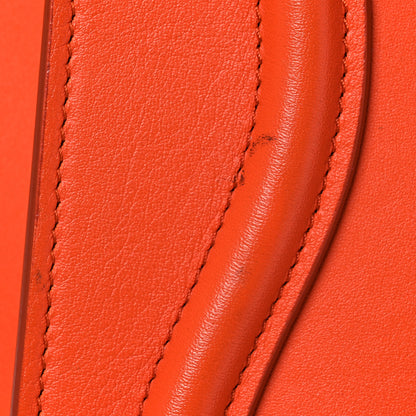 Celine Smooth Calfskin Mini Luggage  Bright Orange 17 of 18