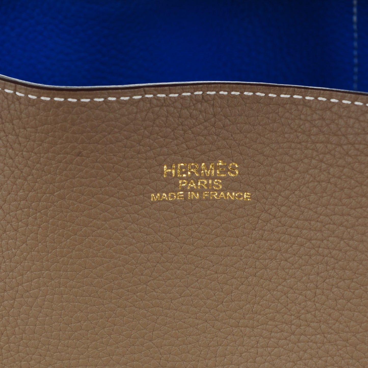 Taurillon Clemence Double Sens 36 Bleu Hydra Etoupe