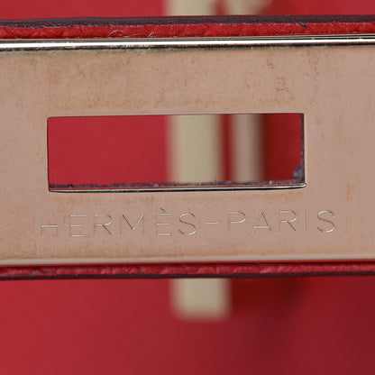 Hermes Epsom Candy Birkin 35 Rouge Casaque Bleu Thalassa 38 of 39