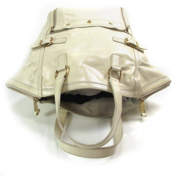 Patent Downtown Tote Ivory