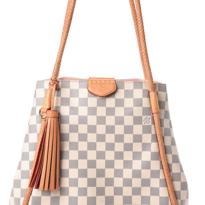 Louis Vuitton Damier Azur Propriano Rose Ballerine 7 of 9