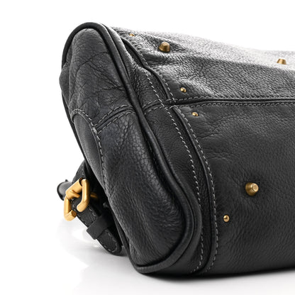 Chloe Calfskin Medium Paddington Satchel Black 8 of 9