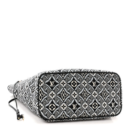 Louis Vuitton Jacquard Since 1854 Neverfull MM Grey 4 of 9